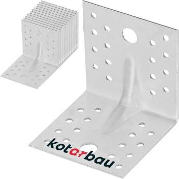 12-Count Galvanized Steel Angle Brackets
