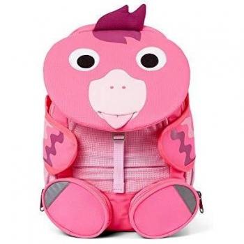 Rosa Affenzahn‑Rucksack mit Flamingo – Kinderfreund