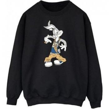 Moletom Estilo Hip-Hop Looney Tunes: Bugs Bunny XXL Azul Marinho