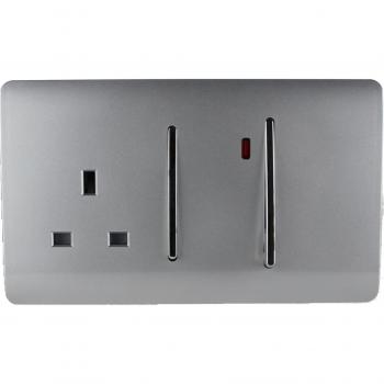 Trendi Switches 45 Amp Cooker Switch with Neon Insert