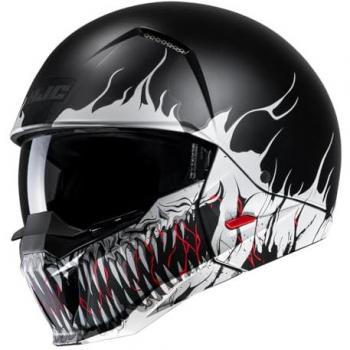 HJC i20 Scraw Casque jet Noir Gris M
