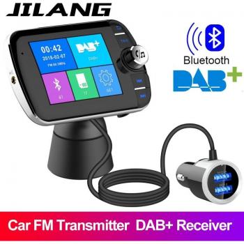 Adaptador de Radio Digital DAB+ para Vehículo con Cargador USB