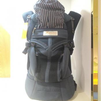 Aimama Mochila Portabebés Ergonómica de Algodón con Aire Frío, 0 a 36 Meses, 360