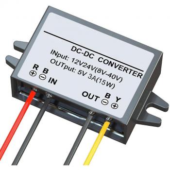 Convertisseur buck 12V/24V à 5V Jikaix 3A