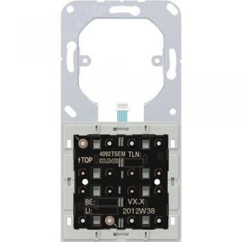 Pulsante KNX JUNG 4092TSEM 4P Incasso WS
