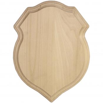Walnut Hollow Basswood Shield Plaque, 9 x 12 Inches
