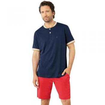 Pyjama Court Col Libre Hommes – Éditions Colorées Eminence