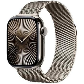 Apple Watch Series 10 GPS + Cellular 46mm Titanio Naturale con Loop Milanese S/M