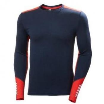 Camiseta interior térmica de lana merina Helly Hansen Lifa – azul profundo, 364