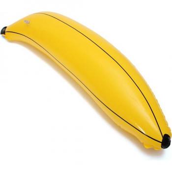 JIMITU PVC Blow Up Banana Toy 66cm