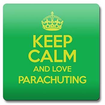 Piattino per Bevande Keep Calm e Volo Verde