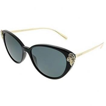 Versace Gold Medusa Havana Dark Brown Lens V.E. 4406 521773 Sunglasses