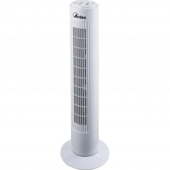 Ardes Freedy Ventilatore a Torre 3Snelità Oscillante 74 cm Bianco