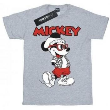 Hipster Mickey Graphic T‑Shirt