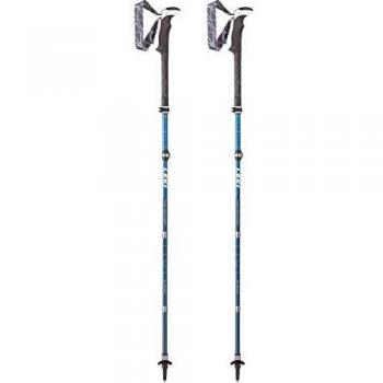 Leki blaue Wanderstöcke mit micro Vario Carbon AS