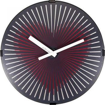 Wanduhr Motion Heart Rot, Ø 30,7 cm