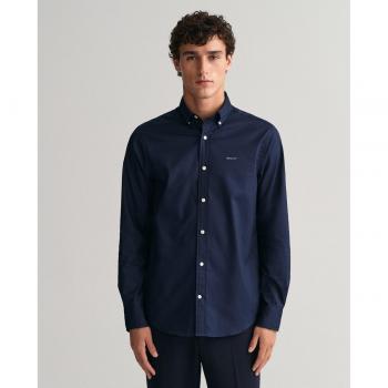 Camisa Gant Pinpoint Oxford Regular Fit con logotipo