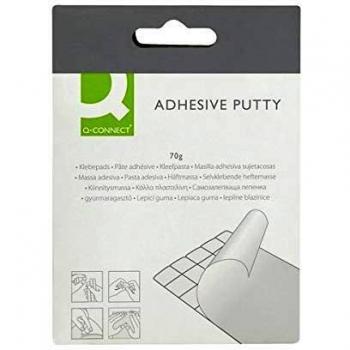 SUJETACOSA MASILLA Q-CONNECT ADHESIVA