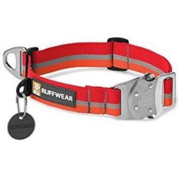 Ruffwear Top Rope Collar, Small, Kokanee Red