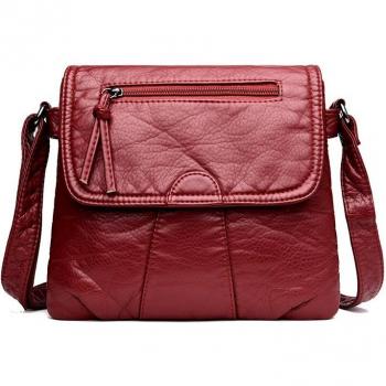 Bolso de piel suave para mujer