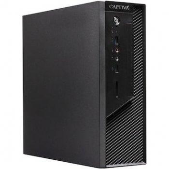 Captiva I73‑158 PC con Core i5‑13400T, 16 GB RAM, 500 GB SSD, grafica UHD 730 – Nero