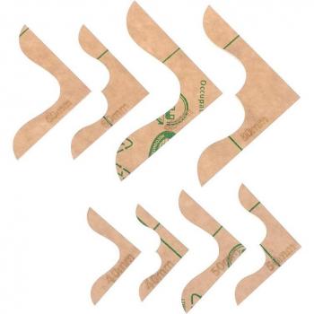 Acrylic Corner Decoration Template for Leather Craft
