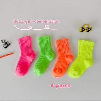 Tukla Babe Double Needle Colorful Socks