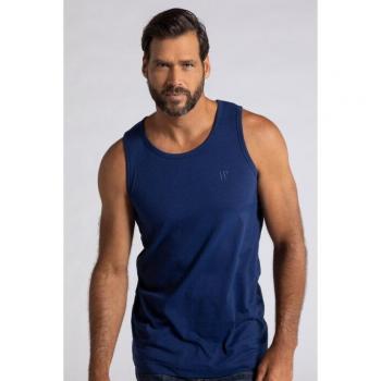 JP1880 ärmelloses T-Shirt Tank Top, große Größen, blau, bis 10 XL