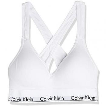 Tommy Hilfiger Bralette Lift Sujetador Deportivo, Blanco, XS para Mujer