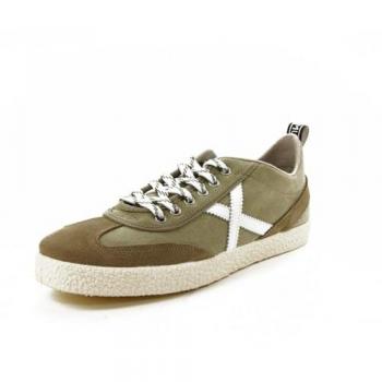 Zapatillas Munich 8161087 Hombre – Color Verde/Blanco