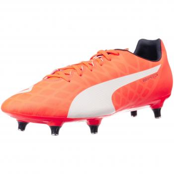 Puma Men's evoSPEED 5.4 SG Athletic Cleats (training) Orange Size: 10