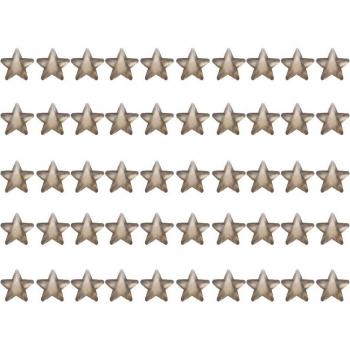50pcs/set Five-Pointed Star Anti-Slip Toggles