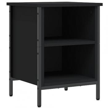 VidaXL Compact Shoe Cabinet Black 38x35x50 cm