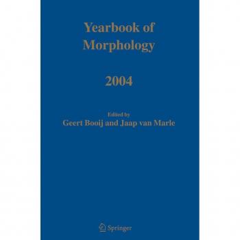 Vitalsource Technologies, Inc. Yearbook Of Morphology 2004