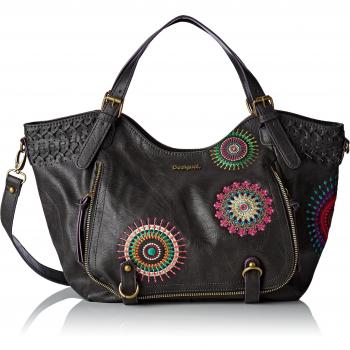 Borsa Desigual Suzie, Nero, 15 x 25 x 24 cm