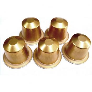 Taza Dorada Espresso Refillable