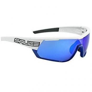 Salice 016 RWP BIANCO/RW BLU Men's Shades White Size Standard