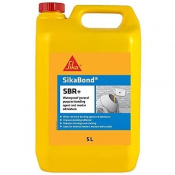 Sika SikaBond SBR+ Waterproof General Purpose Bonding Agent and Admixture for Mortar, Screeds and Renders