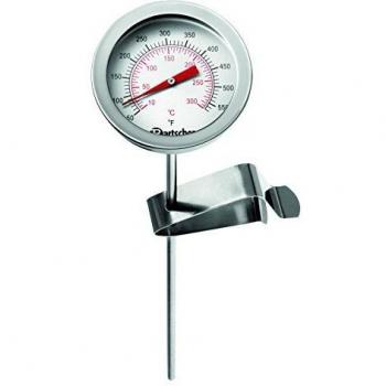 Thermomètre argenté pour friteuse Bartscher