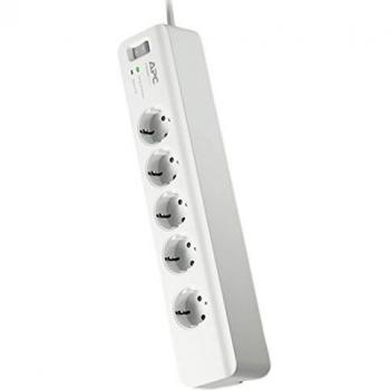 Regleta Enchufes 5 Tomas con Interruptor APC PM5-GR