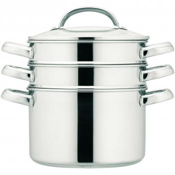 Prestige 18cm Silver Multi-Cooker Steamer