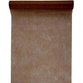 Chemin de table taupe 30cm x 10m