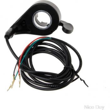Black E-bike Throttle 24V/36V/48V