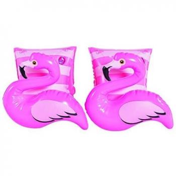 GLOBO, Bandas de Brazo para Natación 23x15 cm Diseño Flamingo/Unicornio