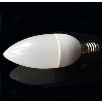 Bombilla LED Vela 6W E14 2700K Frost