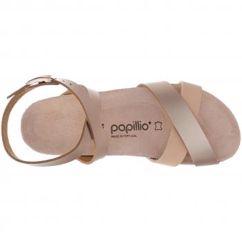 Papillio Lola, Damen Sandalen, Knöchelriemchen, Frosted Metallic, 37 EU