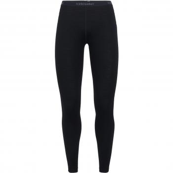 Leggings Tecnici in Merino 260 Icebreaker Donna Nero XL