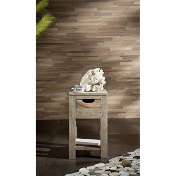 Palisander Massivbeistelltisch 30 # – Nature Grey 29 x 29 x 50 cm