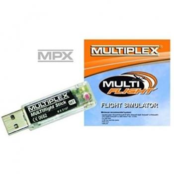 MULTIflight Stick mit MULTIflight CD Multiplex NEU