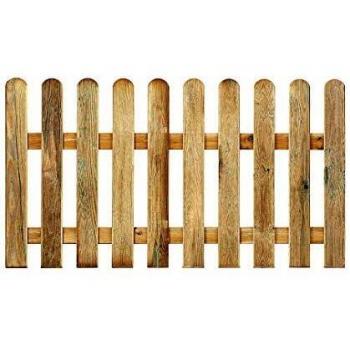 Valla Clásica de Madera de Pino Tratada
